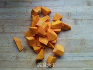 南瓜小米糊的做法步骤：2