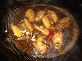 可乐鸡翅的做法步骤：9