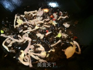 木耳肉丝的做法步骤：5