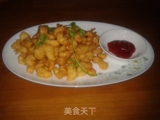 炸虾仁的做法步骤：7