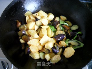 地三鲜的做法步骤：11