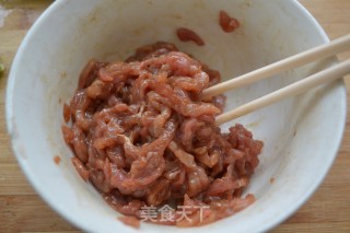 【豆角肉丝炒面】的做法步骤：5