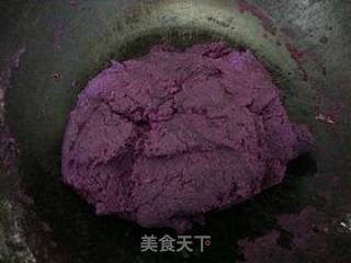 月饼馅料自己做-------【奶香紫薯馅】的做法步骤：7