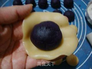 月圆中秋--------【广式紫薯月饼】的做法步骤：7