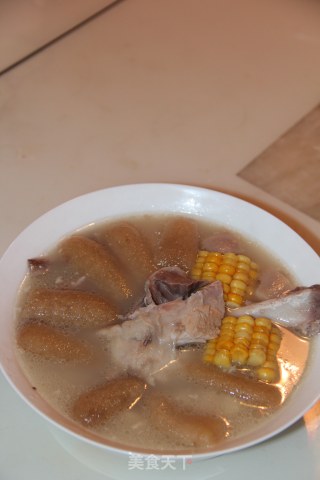 竹荪玉米腿骨汤的做法步骤：8