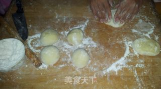 椰蓉核桃红豆甜面包的做法步骤：3