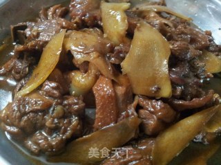 子姜焖鸭的做法步骤：7
