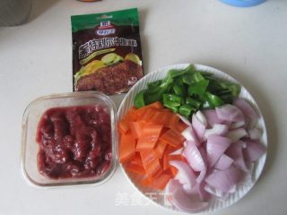 铁板牛肉的做法步骤：1