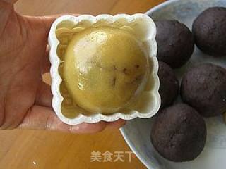 木糖醇豆沙月饼的做法步骤：7