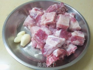 扁豆烧排骨的做法步骤：3