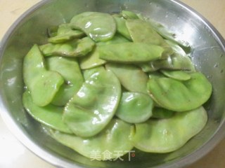 扁豆烧排骨的做法步骤：5