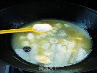 鸡腿肉煮佛手瓜的做法步骤：8
