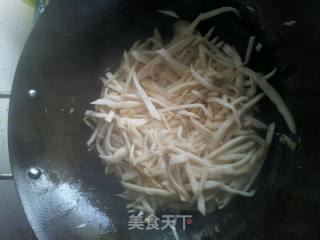 杏鲍菇肉丝面的做法步骤：5