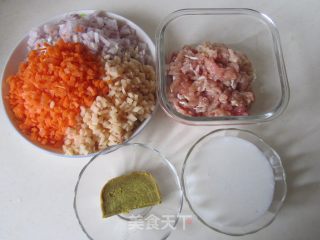 苏式咖喱鸡肉月饼的做法步骤：1