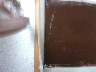 巧克力蛋糕卷的做法步骤：17