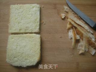 西多士的做法步骤：2