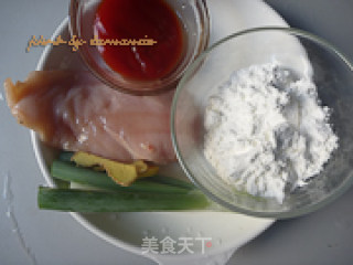 茄汁鸡柳的做法步骤：1