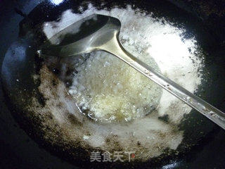 香蒜菠菜的做法步骤：3