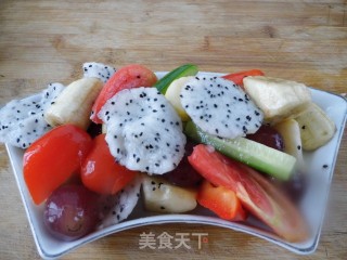 蜂蜜什锦果蔬汇的做法步骤：14