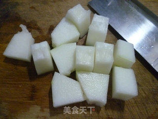 肉面筋烧冬瓜的做法步骤：10