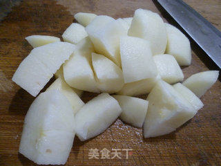 冰糖雪梨的做法步骤：4