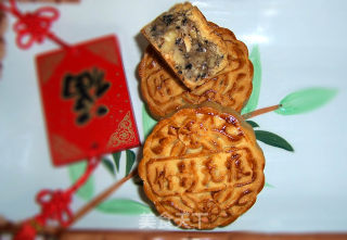 做五仁月饼过仲秋佳节的做法步骤：16