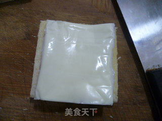 儿子的营养早餐~~~~~~火腿西多士的做法步骤：6