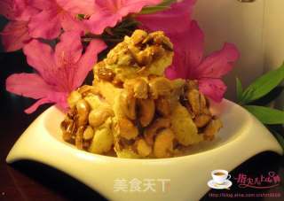 焦香腰果酥的做法步骤：18