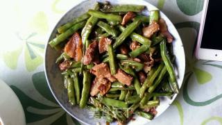 四季豆炒肉片的做法步骤：11