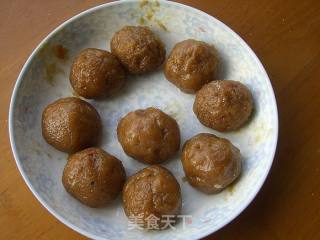 柚子水果月饼的做法步骤：7