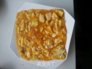 蟹黄豆腐的做法步骤：1