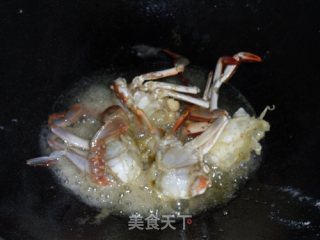 咖喱蛋炒蟹的做法步骤：5