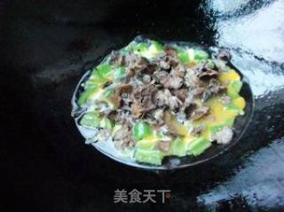白参青椒炒蛋的做法步骤：7
