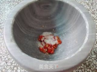 香菜舂藠头的做法步骤：4