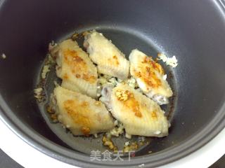 蒜香鸡中翅的做法步骤：8
