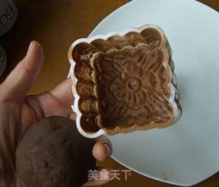 免烤的咖啡莲蓉月饼的做法步骤：7