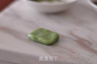 麻将紫薯冰皮月饼的做法步骤：9