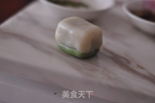 麻将紫薯冰皮月饼的做法步骤：13