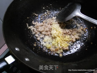 肉末茄子-清蒸版的做法步骤：3