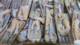 蒜蓉蒸蛏子的做法步骤：1