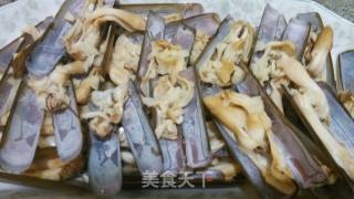 蒜蓉蒸蛏子的做法步骤：3