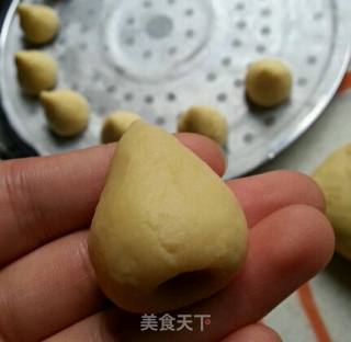奶香小小玉米窝头的做法步骤：5
