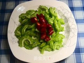 苦瓜洋葱回锅肉的做法步骤：4