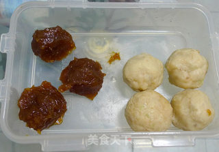 拼色冰皮月饼的做法步骤：7