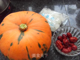 红枣蒸南瓜的做法步骤：1