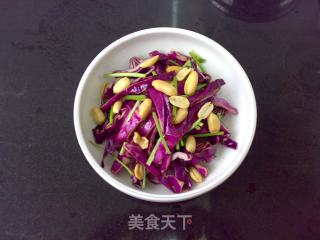 陈醋凉拌紫包菜的做法步骤：10