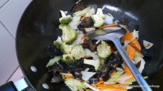 淮山木耳肉片的做法步骤：7