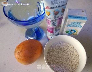 芒果西米露的做法步骤：1