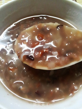 补血良方——杂米红豆银耳羹的做法步骤：9