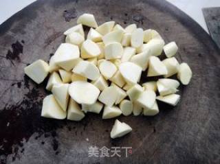 腊肉炒茭白的做法步骤：2